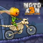 Moto X3M Spooky Land